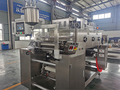 Máquina automática para la producción de película delgada oral