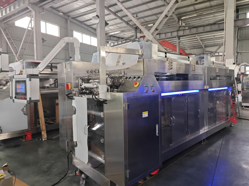 Máquina automática para la producción de película delgada oral