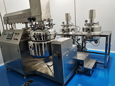 Mezclador emulsionante al vacío